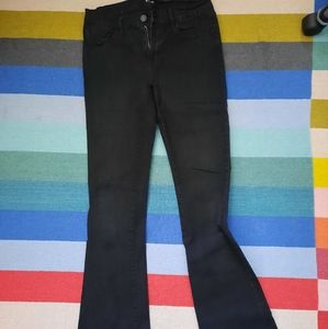 BDG Low Rise Bootleg Black Jeans